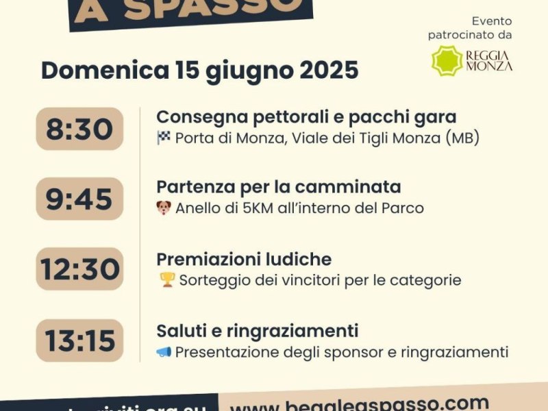 15 giugno – Beagle a&nbsp;Spasso